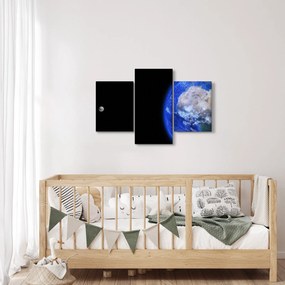 Obraz Mesiaca a Zeme (90x60 cm)