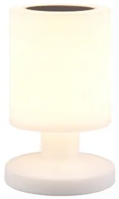 SILVA | Stolná minimalistická biela LED lampa