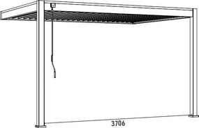 Bioklimatická pergola Intro Plus – Rojaplast