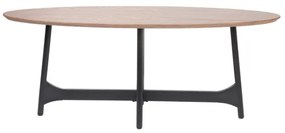 Stôl SAVELMA naturálny s čiernymi nohami 892320