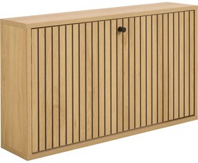 Výklopná skrinka na topánky v dekore duba v prírodnej farbe 72x43x17 cm Albany – Actona