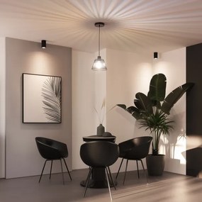 Brilagi - LED luster na lanku CERIA WIRE 1xE27/40W/230V priemer 21 cm čierny