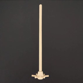 AMADEA Drevená metlička, masívne drevo, dĺžka 21 cm