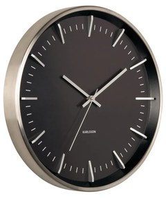 Karlsson 5911SI dizajnové nástenné hodiny 35 cm