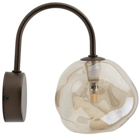 Nástenné svietidlo LAVA 1xG9/8W/230V bronzová/dymová béžová