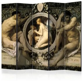 Paraván - Idyll - Gustav Klimt II [Room Dividers]