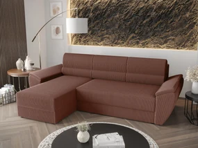 Rohová sedacia súprava Radiant L2 (hnedá) (L). Akcia -20%. Vlastná spoľahlivá doprava až k Vám domov. 1062225