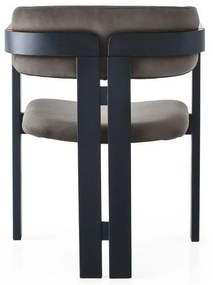 Jedálenská stolička CO Anthracite and Black