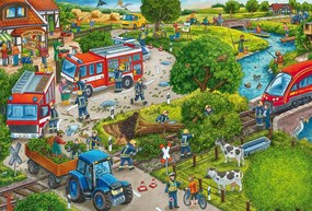 Schmidt Puzzle 3×24 dielikov Hasičský zbor