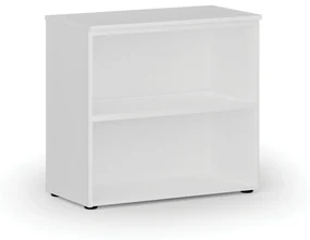 Kancelársky regál PRIMO WHITE, 740 x 800 x 420 mm, biela