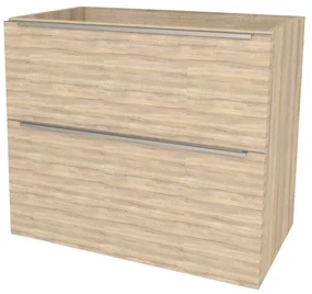 Mereo, Mereo Mailo, kúpeľňová skrinka 61 cm, chróm madlo, Multidecor, Blonde Liberty Elm, MER-CN590SBLE1