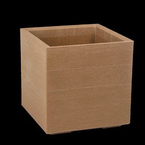 KVETINOVÝ ZÁHON KARO 400×400 DOSKA – PRÍRODNÉ DREVO*88844