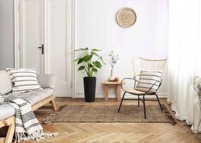 Kvetináč URBANIKA ECO 46 cm čierny