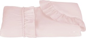 Boho sada s výplňou púdrovo ružová 80x100cm