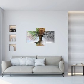 Obraz - Strom štyroch ročných období (90x60 cm)
