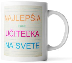 Sablio Hrnek Nejlepší paní učitelka na světě - 890 ml - XXL