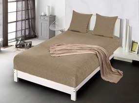 Plachta mikroplyš SOFT 90x200 cm hnedé