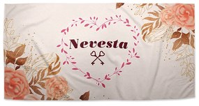 Sablio Uterák Nevesta srdce - 70x140 cm