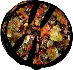 Skladací záhradný kôš s motívom lístia Beast 900175 - 90 litrov - 45 x 58 cm
