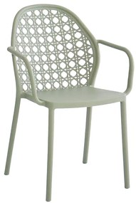 Plastová stolička zelená