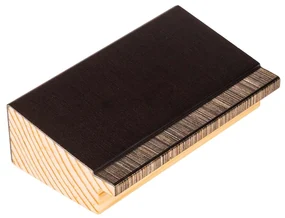 DANTIK rám na obraz 40x50 | Artdeco kosá hnědá AG (Plexi Čiré)