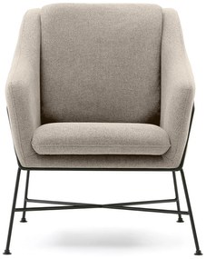 Béžové kreslo Brida – Kave Home