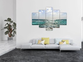 Obraz morskej hladiny (150x105 cm)