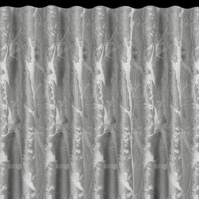 ZÁVES NA PÁSKE AMINA 140X270 CM STRIEBORNÁ