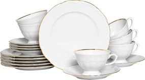 XXXLutz KÁVOVÝ SERVIS Maria Theresia Gold 18-dielne Creatable - Online Only bytové doplnky - 007768059101