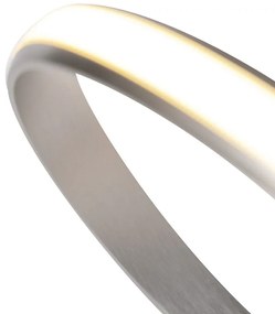 Dizajnové závesné svietidlo oceľ stmievateľné vrátane LED - Viola Due