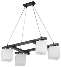 Jupiter 1098 - PO4 - Závesný luster POLA 4xE27/60W/230V wenge