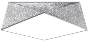 Stropné svietidlo HEXA 3xE27/60W/230V strieborná