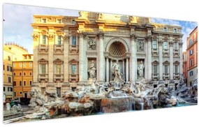 Obraz - Fontána di Trevi (120x50 cm)