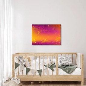 Farebný abstraktný obraz (70x50 cm)