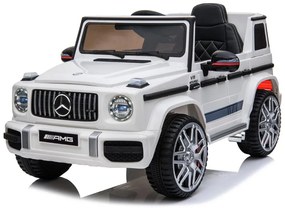 TRENDIE Elektrické autíčko Mercedes G63 AMG biele