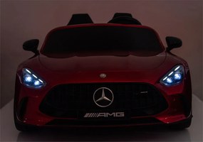 LEAN CARS Autobatéria Mercedes GT63 AMG DK-GT63 24V LCD červená lakovaná