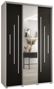 Skriňa 45 Canaris 13 150 biela/čierna/silver