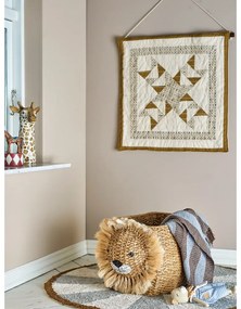 Detský kôš na hračky z prútia v prírodnej farbe 52x32x36 cm Harrison – Bloomingville Mini