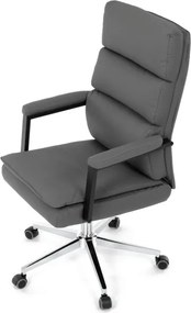 Kancelárska stolička sivá KA-D8104 GREY