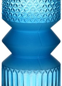 Skleněná váza Serenite 9,5x24 cm modrá