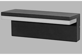 LED2 - LED Vonkajšie nástenné svietidlo HUGO LED/9W/230V IP54 3000K/4000K