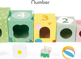 Puzzle Box Cube – Lesná pyramída 10 dielov