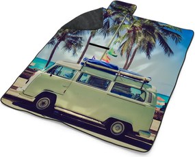 Sablio Plážová deka Veterán na pláži: 200x140 cm