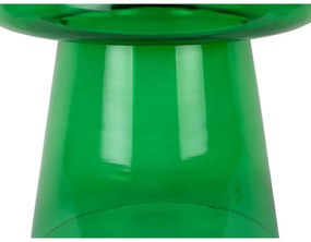 Sklenený okrúhly odkladací stolík ø 41 cm Simpleza – Leitmotiv