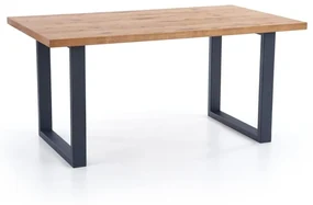 Jedálenský stôl Perez, dub / čierna