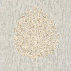 ZÁCLONA NA KRÚŽKOCH SABINA 140X250 CM LISTY