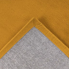 Dekorstudio Kožušinový koberec TOPIA - jantárový Rozmer koberca: 160x230cm