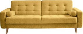 XXXLutz ROZKLADACIA POHOVKA, textil, kompozitné drevo, žltá MID.YOU - Sedačky - 002220030911