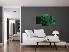 Obraz - Zelený mikroskopický záber (90x60 cm)
