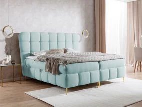 Manželská kontinentálna posteľ Tiloni, Rozmer postele: 160x200, Dostupné poťahy: Freya 210.30